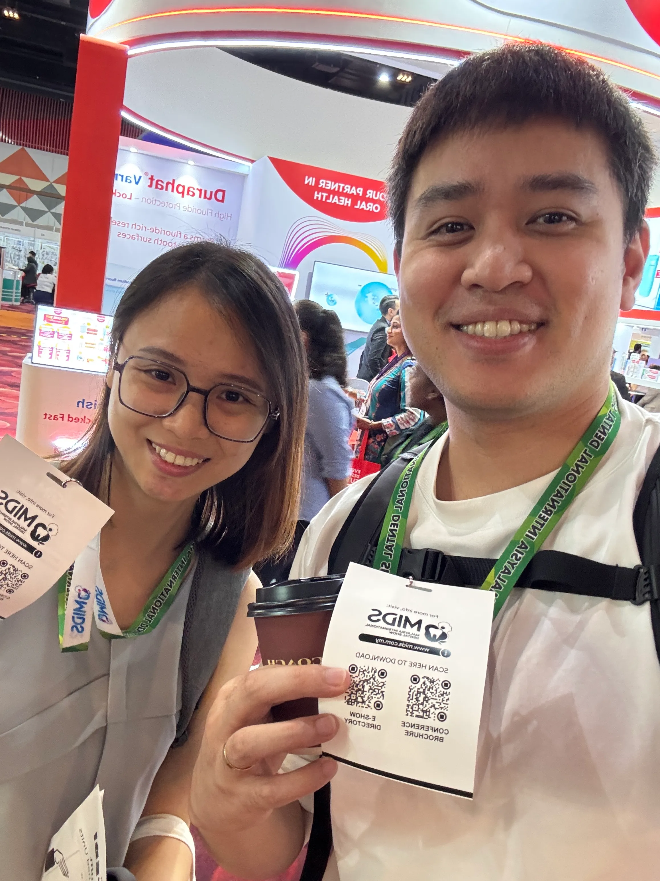 Alex Hii at the Malaysia International Dental Show